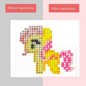 5D Diamond Painting 16 Emoji Star Stickers