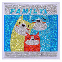Load image into Gallery viewer, 5D Diamond Painting Kit for Kids with Picture Frame