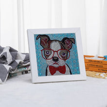 Load image into Gallery viewer, 5D Diamond Painting Kit for Kids - Dog with Picture Frame
