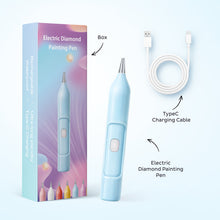 Load image into Gallery viewer, Electric Diamond Painting Pen – Rechargeable with Vacuum Suction