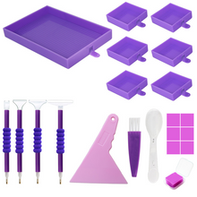 Load image into Gallery viewer, Diamond Painting Professional Tool Set 15 Piece Accessories