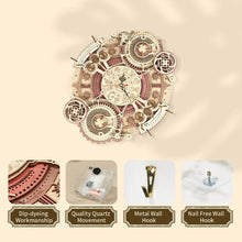 Load image into Gallery viewer, 3D Puzzle - Zodiac Wall Clock