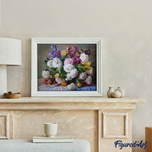 Load image into Gallery viewer, paint by numbers | Bouquet of Flowers | flowers intermediate | FiguredArt
