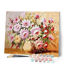 Load image into Gallery viewer, paint by numbers | Multicolor flowers | flowers intermediate | FiguredArt