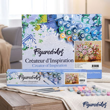 Load image into Gallery viewer, paint by numbers | Multicolor flowers | flowers intermediate | FiguredArt