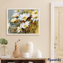 Load image into Gallery viewer, paint by numbers | Field of Daisies in Spring | easy landscapes | FiguredArt