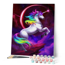 Load image into Gallery viewer, paint by numbers | Colorful Unicorn | animals easy unicorns | FiguredArt
