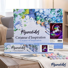 Load image into Gallery viewer, paint by numbers | Colorful Unicorn | animals easy unicorns | FiguredArt