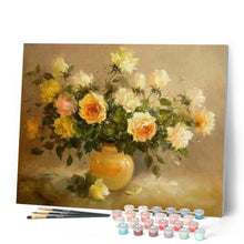 Load image into Gallery viewer, paint by numbers | Fragrant Flowers | flowers intermediate | FiguredArt