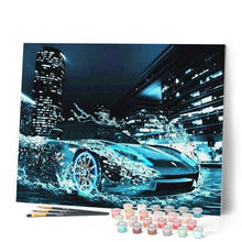Load image into Gallery viewer, paint by numbers | Abstract Sports Car | advanced cars and motos | FiguredArt
