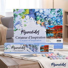 Load image into Gallery viewer, paint by numbers | River and Autumn Forest | advanced landscapes | FiguredArt