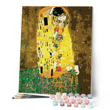 Load image into Gallery viewer, paint by numbers | The Kiss | advanced famous paintings romance | FiguredArt