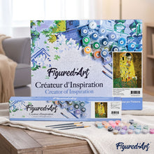 Load image into Gallery viewer, paint by numbers | The Kiss | advanced famous paintings romance | FiguredArt