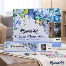 Load image into Gallery viewer, paint by numbers | Medieval building | advanced landscapes trees | FiguredArt