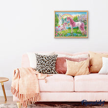 Load image into Gallery viewer, paint by numbers | Unicorns and Rainbow | advanced animals kids unicorns | FiguredArt