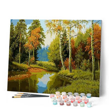 Load image into Gallery viewer, paint by numbers | Wild River Waterfall | advanced landscapes | FiguredArt