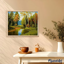 Load image into Gallery viewer, paint by numbers | Wild River Waterfall | advanced landscapes | FiguredArt