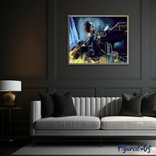 Load image into Gallery viewer, paint by numbers | Talented Pianist | advanced dance | FiguredArt