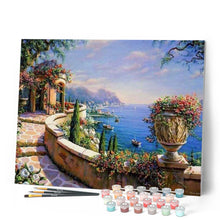 Load image into Gallery viewer, paint by numbers | Lake view in Summer | intermediate landscapes | FiguredArt