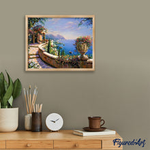 Load image into Gallery viewer, paint by numbers | Lake view in Summer | intermediate landscapes | FiguredArt