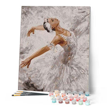 Load image into Gallery viewer, paint by numbers | Beautiful Ballerina | advanced dance | FiguredArt