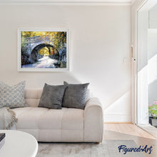 Load image into Gallery viewer, paint by numbers | Under the Bridge | advanced landscapes trees | FiguredArt