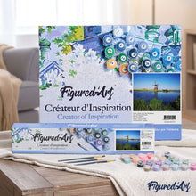 Load image into Gallery viewer, paint by numbers | Dutch Windmill | advanced landscapes | FiguredArt