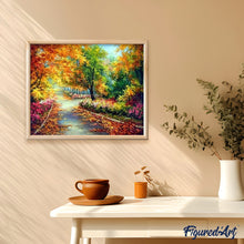 Load image into Gallery viewer, paint by numbers | Maple Road | advanced landscapes | FiguredArt