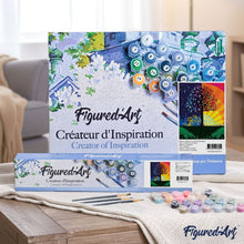 Load image into Gallery viewer, paint by numbers | Tree Day and Night | easy trees | FiguredArt