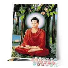 Load image into Gallery viewer, paint by numbers | Buddha Meditation | intermediate religion | FiguredArt
