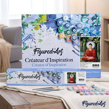 Load image into Gallery viewer, paint by numbers | Buddha Meditation | intermediate religion | FiguredArt