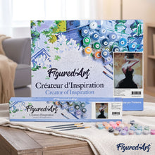 Load image into Gallery viewer, paint by numbers | Holding her Hair | easy portrait | FiguredArt