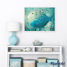 Load image into Gallery viewer, paint by numbers | Artistic Fish | animals fish intermediate | FiguredArt