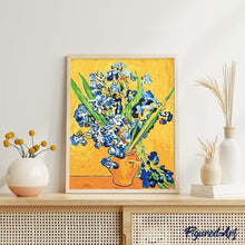 Load image into Gallery viewer, paint by numbers | Van Gogh Irises | easy famous paintings flowers van gogh | FiguredArt