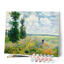 Load image into Gallery viewer, paint by numbers | Monet Field of Poppies | advanced famous paintings landscapes monet | FiguredArt