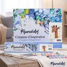 Load image into Gallery viewer, paint by numbers | Brown Giraffe | animals easy giraffes | FiguredArt
