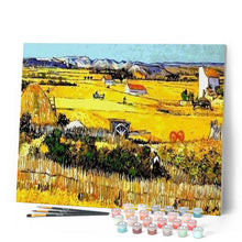 Load image into Gallery viewer, paint by numbers | Van Gogh Harvest | advanced famous paintings landscapes van gogh | FiguredArt