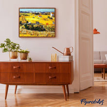 Load image into Gallery viewer, paint by numbers | Van Gogh Harvest | advanced famous paintings landscapes van gogh | FiguredArt