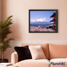 Load image into Gallery viewer, paint by numbers | Japan Mountain | advanced landscapes | FiguredArt