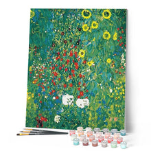 Load image into Gallery viewer, paint by numbers | Kerim - Sunflower Garden | advanced famous paintings | FiguredArt