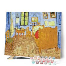 Load image into Gallery viewer, paint by numbers | Van Gogh House | famous paintings intermediate van gogh | FiguredArt