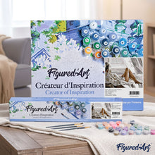 Load image into Gallery viewer, paint by numbers | Rest facing the Sea | easy nude | FiguredArt