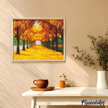 Load image into Gallery viewer, paint by numbers | Trees and Sunshine | advanced landscapes | FiguredArt