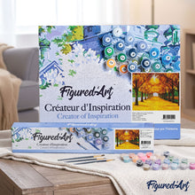 Load image into Gallery viewer, paint by numbers | Trees and Sunshine | advanced landscapes | FiguredArt