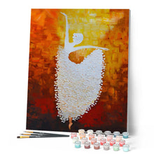 Load image into Gallery viewer, paint by numbers | Abstract Ballerina | dance intermediate | FiguredArt