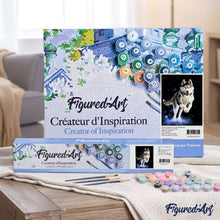 Load image into Gallery viewer, paint by numbers | Husky | animals dogs intermediate | FiguredArt