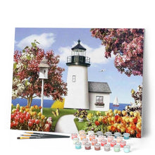Load image into Gallery viewer, paint by numbers | Lighthouse | advanced landscapes | FiguredArt
