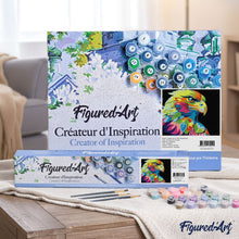 Load image into Gallery viewer, paint by numbers | Pop Art eagle | animals beginners birds eagles easy | FiguredArt
