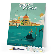 Load image into Gallery viewer, Travel Poster Venice, City of Water