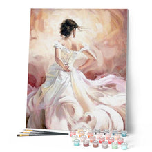Load image into Gallery viewer, paint by numbers | Dancers Back | intermediate romance | FiguredArt